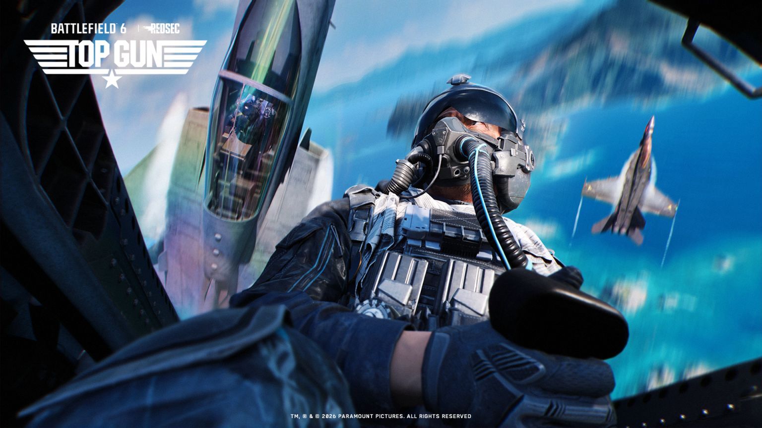 Un avion de combat au-dessus d'un porte-avions dans Battlefield 6