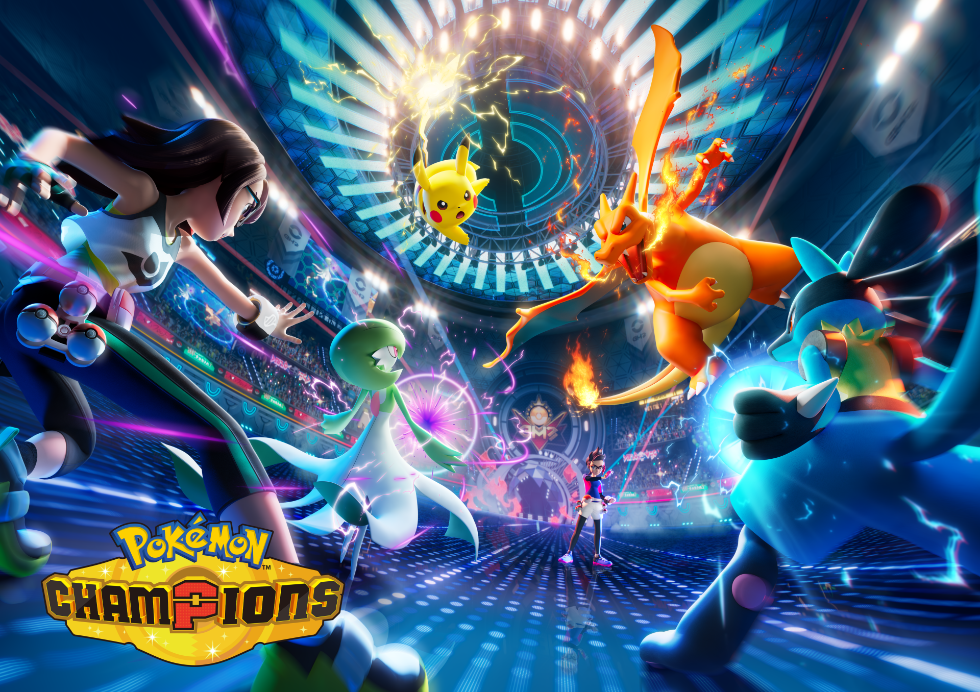 Pokémon Champions'ın resmi illüstrasyonu