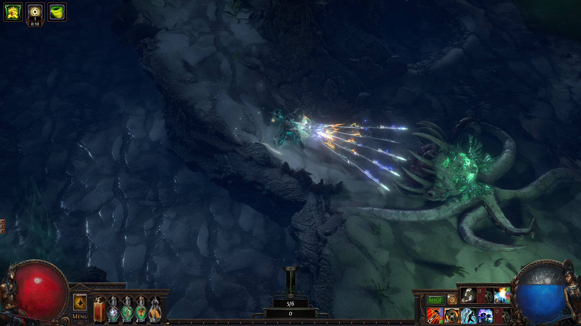 Combat dans Path of Exile