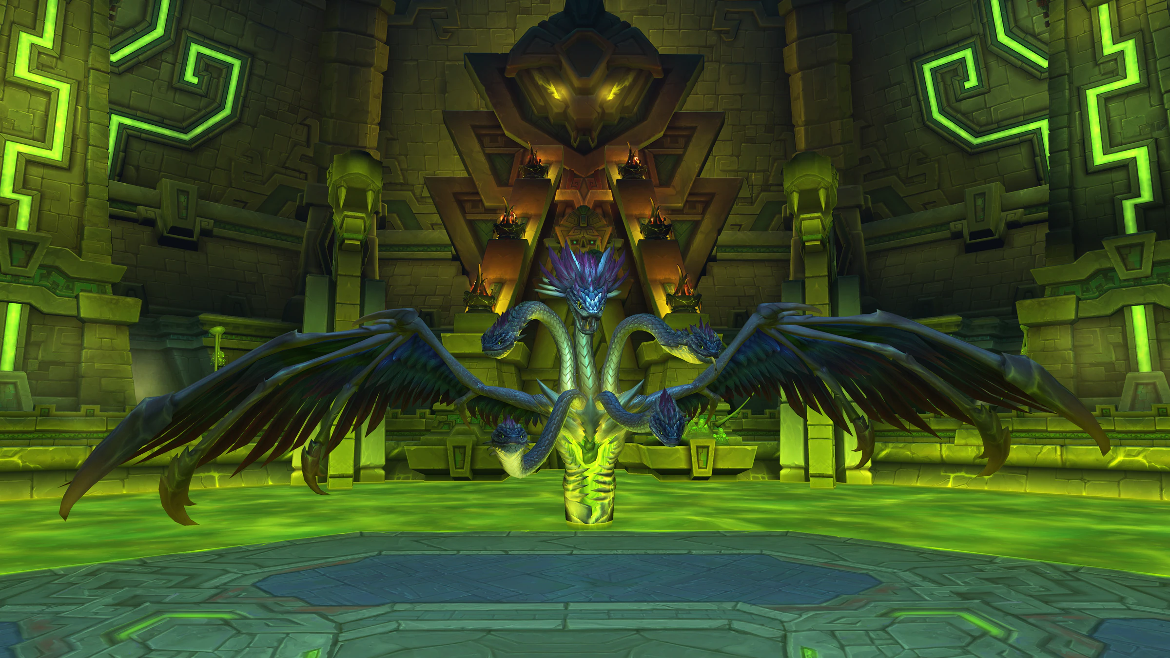 Illustration officielle du raid l'abîme Venimeux de World of Warcraft: Midnight