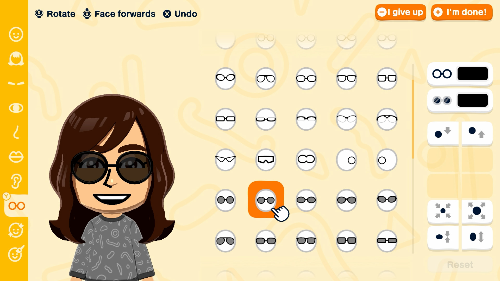 L'éditeur de Mii de Tomodachi Life : Une vie de rêve