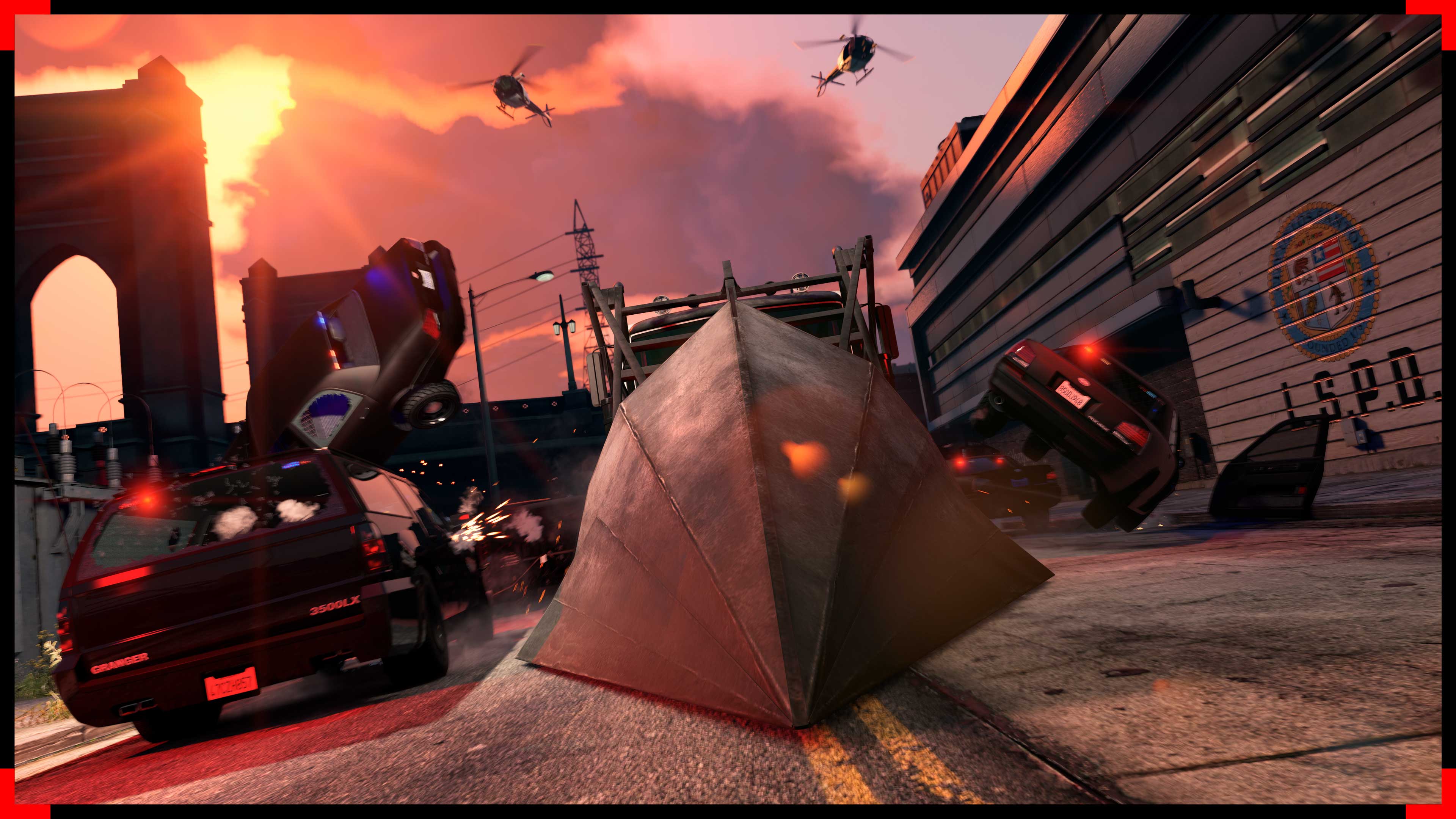 La mission communautaire Escape The City de GTA Online, fuite face au FIB