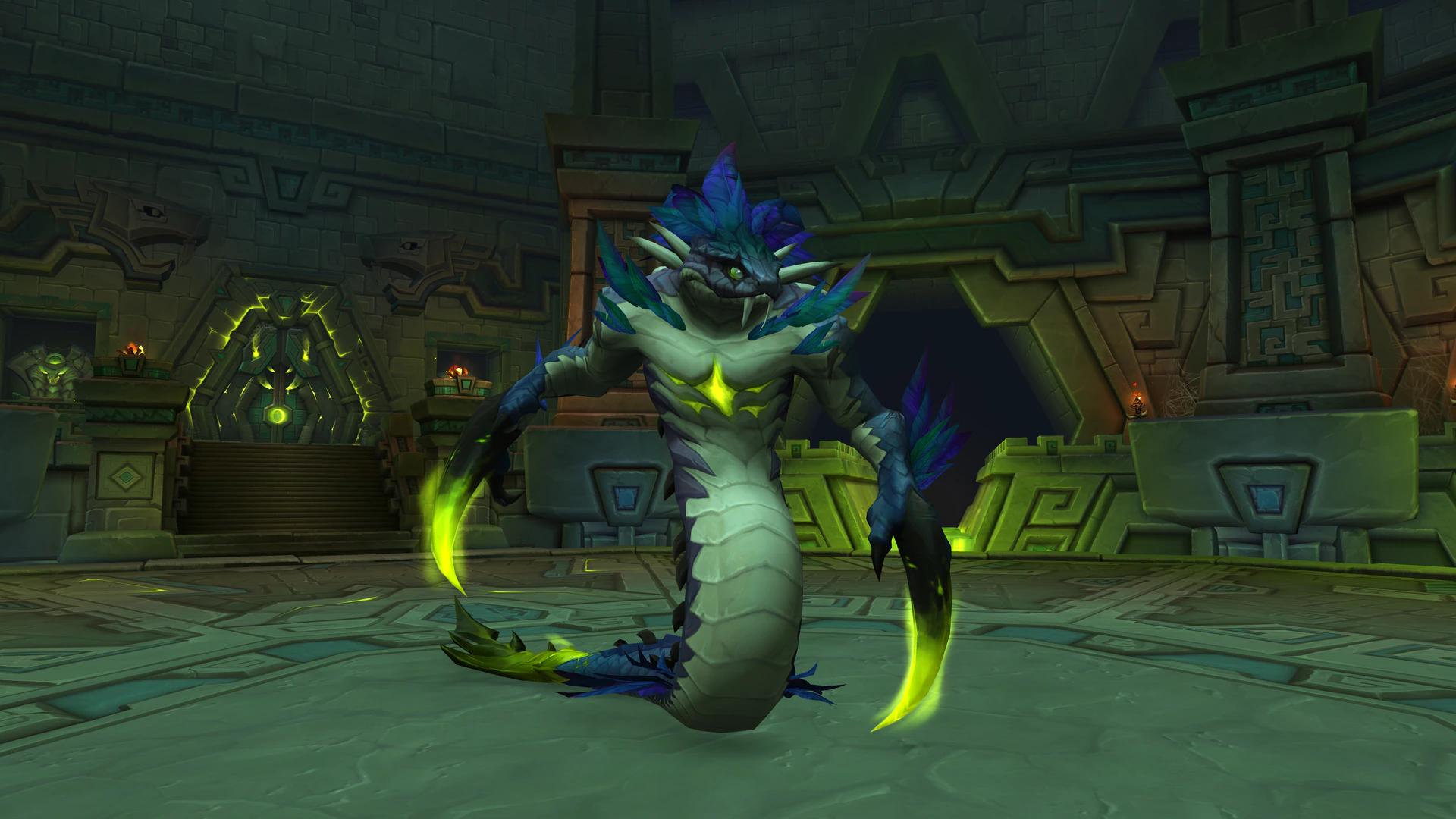 Illustration officielle du patch 12.1 de World of Warcraft Midnight, La malédiction d'Ula'tek