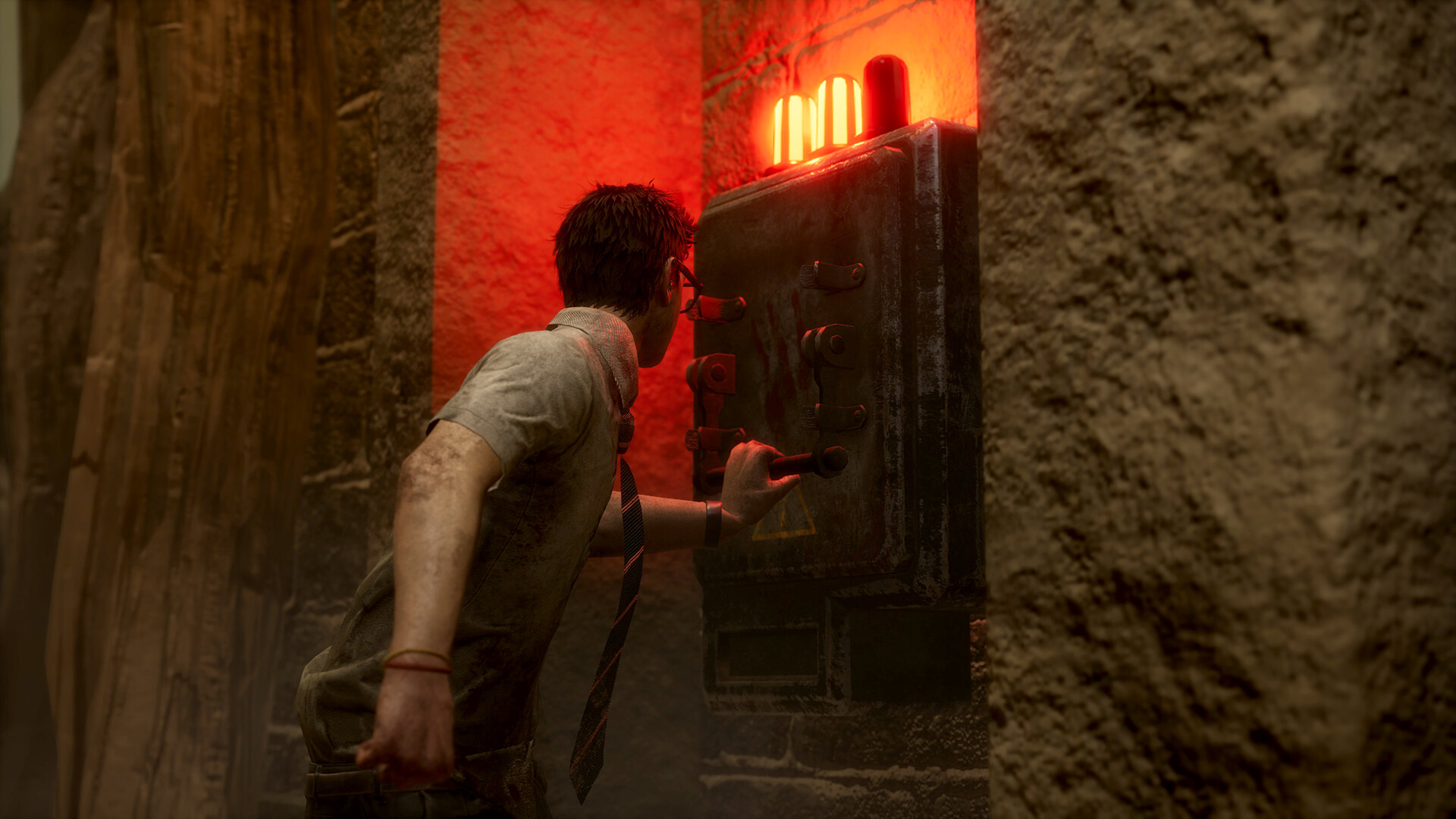 Ocalały naprawia generator w Dead by Daylight