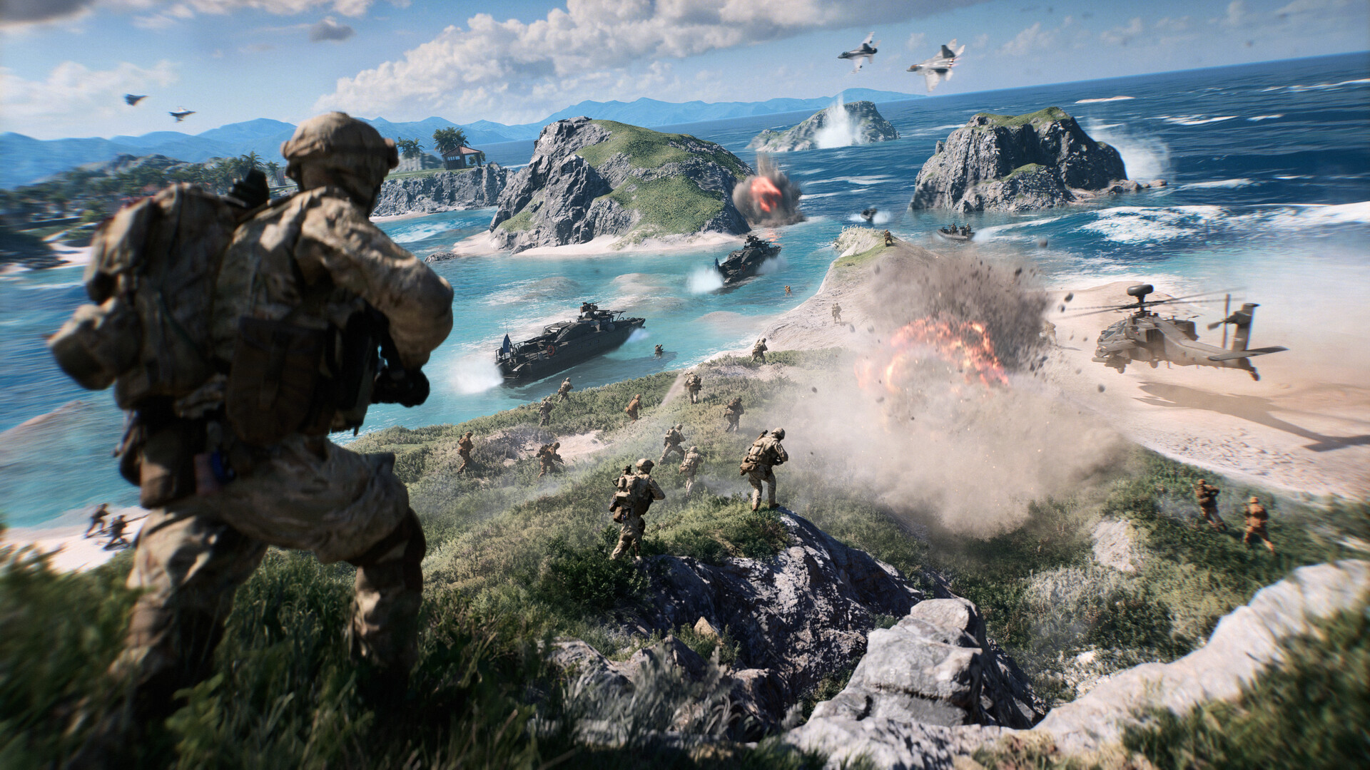 Starcie na dużą skalę w Battlefield 6