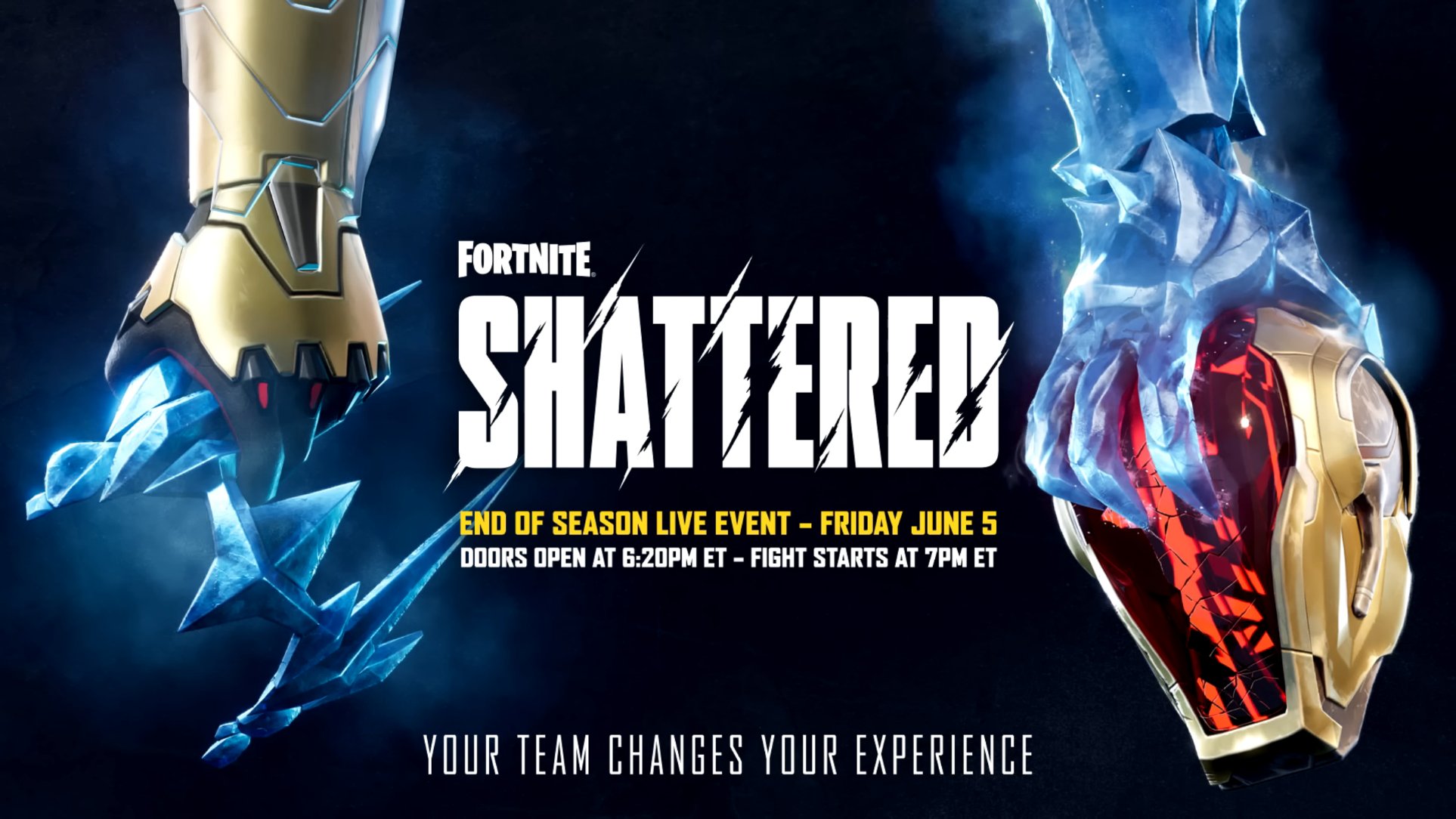Fortnite : Date et heure de lancement de l’événement Shattered