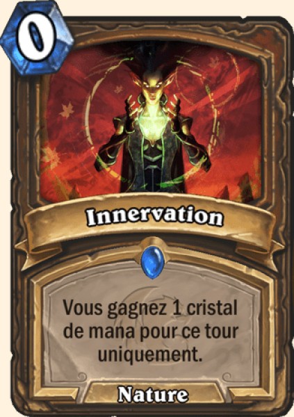 Carta Innervation — Druide Hearthstone