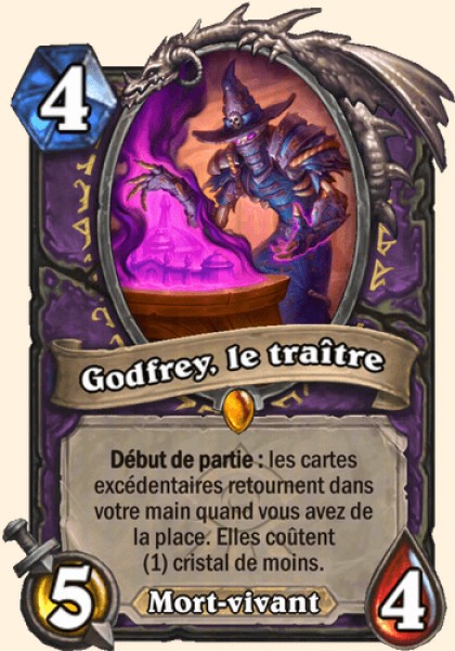 Godfrey le traître - Légendaire Hearthstone en français