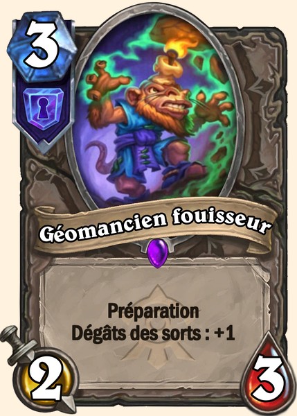Géomancien fouisseur, commun neutre