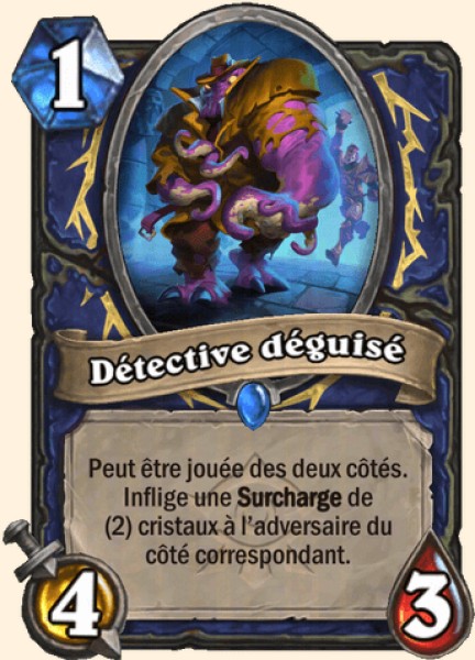 Détective déguisé - Serviteur Hearthstone en français