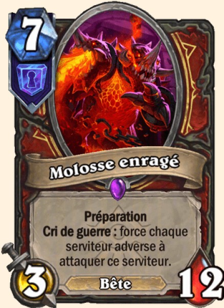 Molosse enragé, provocation géante Guerrier
