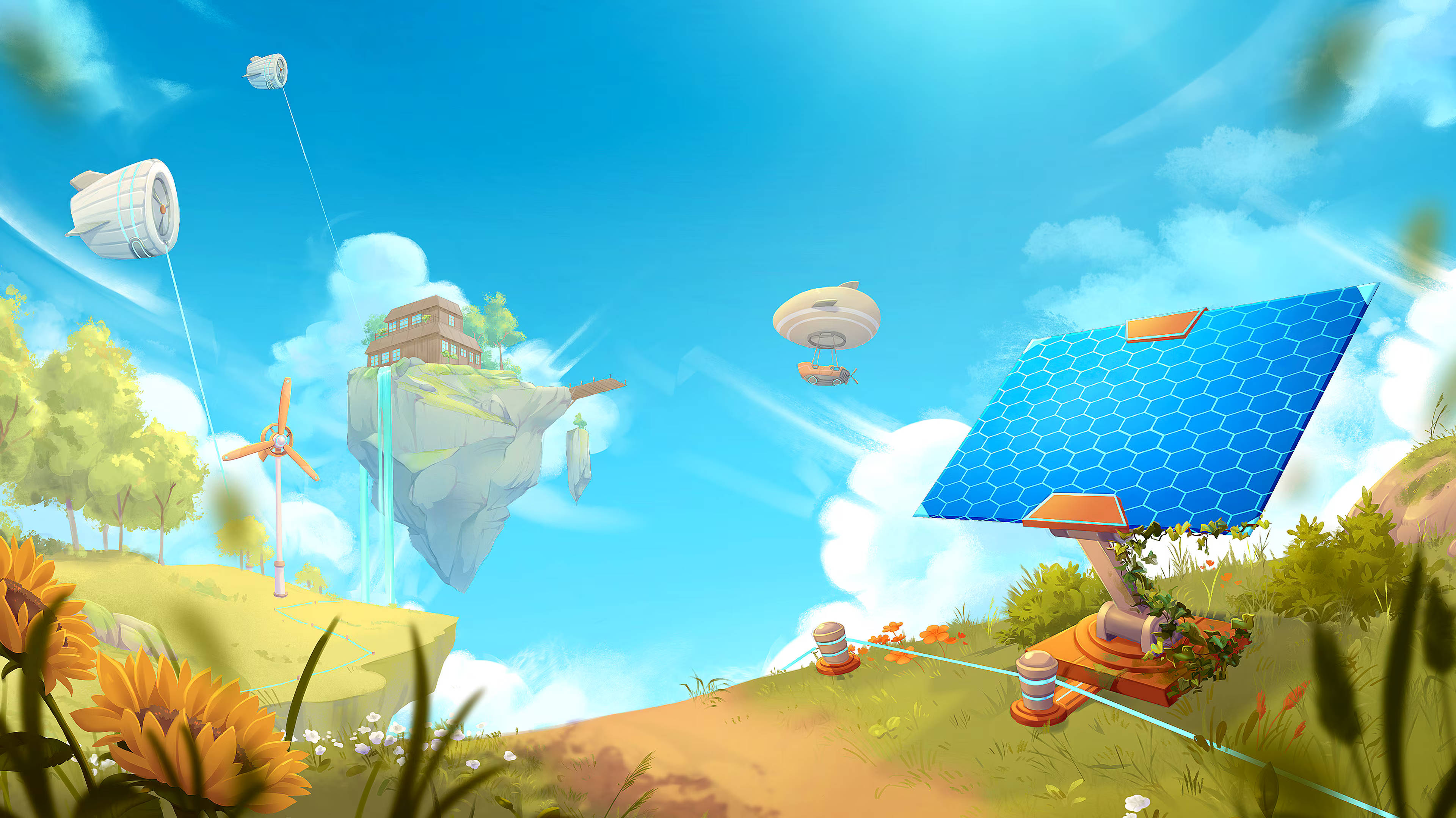 Solarpunk : Date et heure de sortie de la simulation cosy sur PS5, Xbox Series, Nintendo Switch 2 et PC