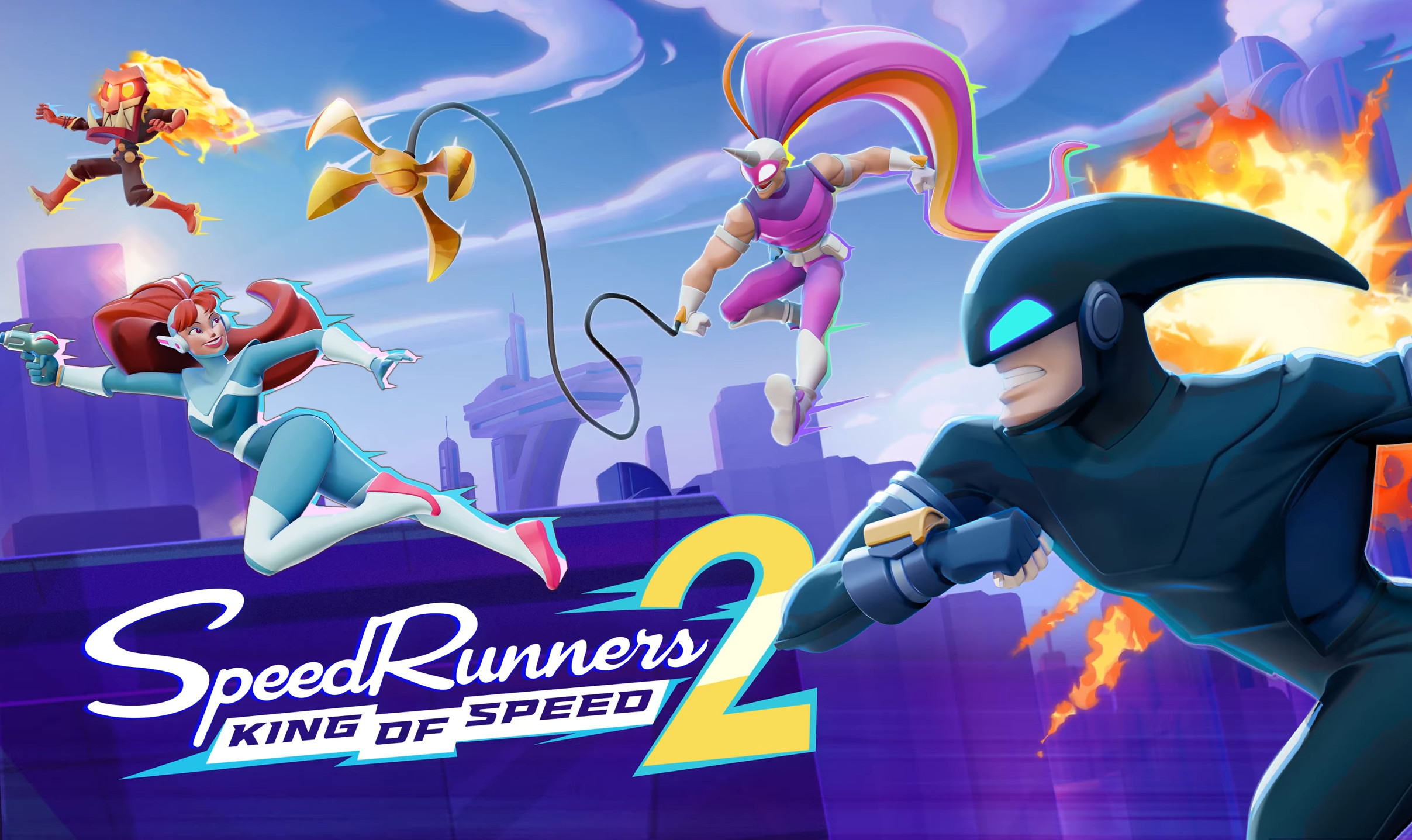 SpeedRunners 2: King of Speed - date de sortie sur PS5, Xbox Series, Nintendo Switch et PC