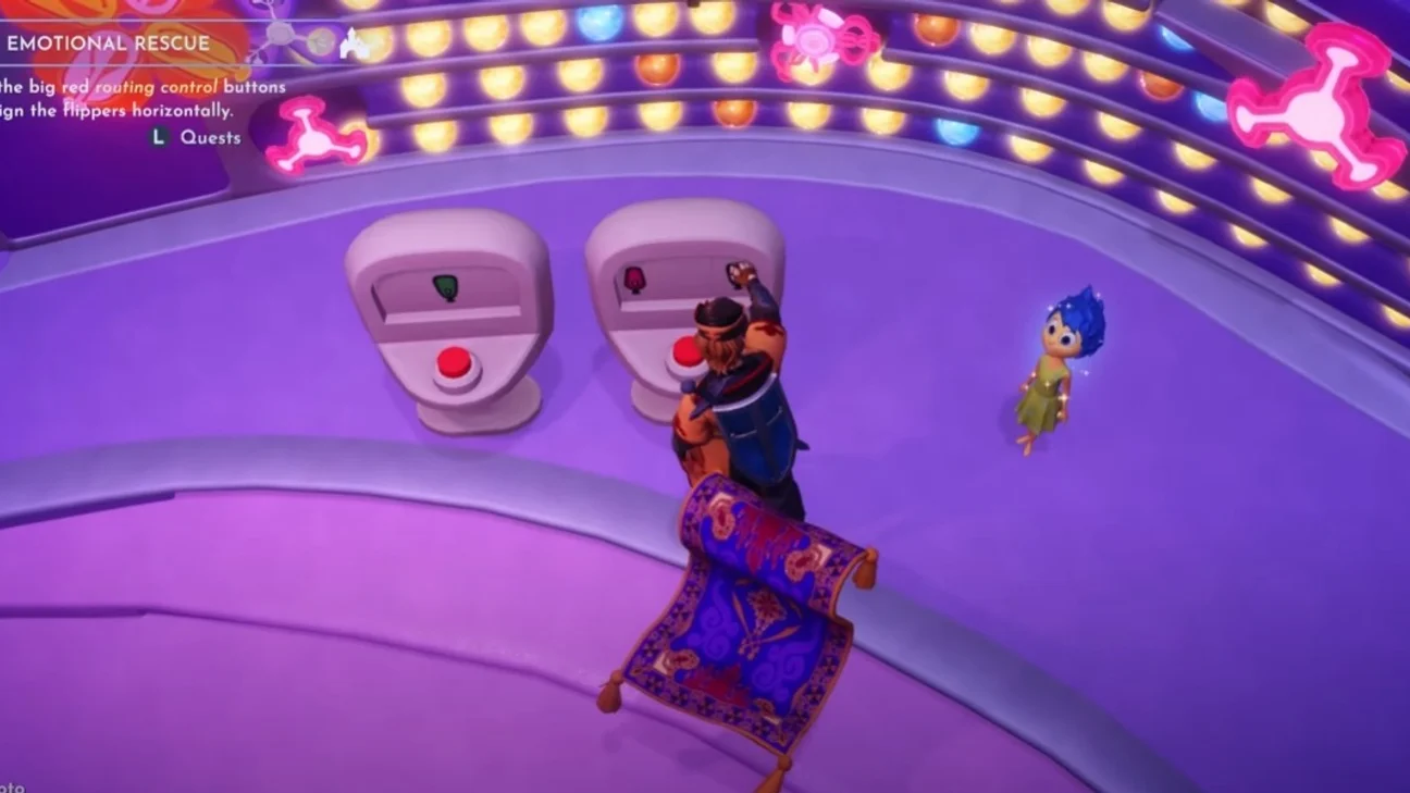 Zadanie Emocjonalna misja ratunkowa Disney Dreamlight Valley: Rozwiązanie