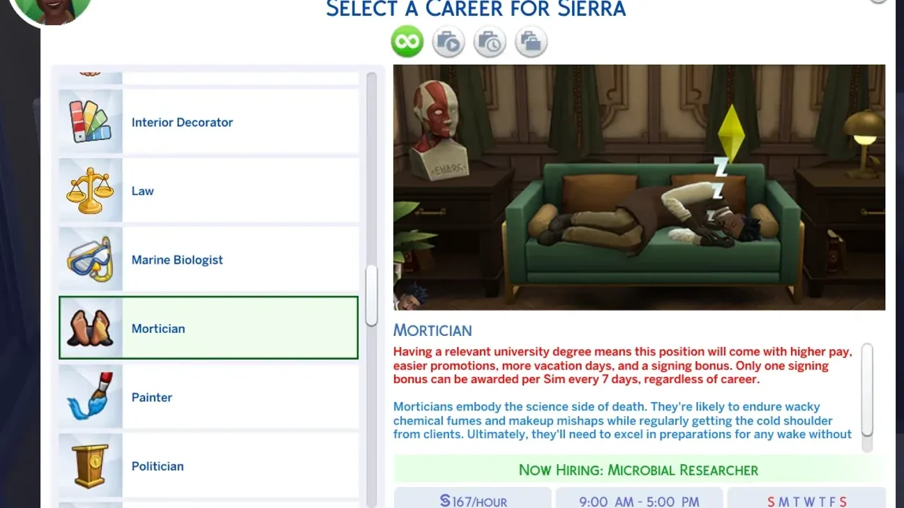 Sims 4: Guide to Funeral Home Careers