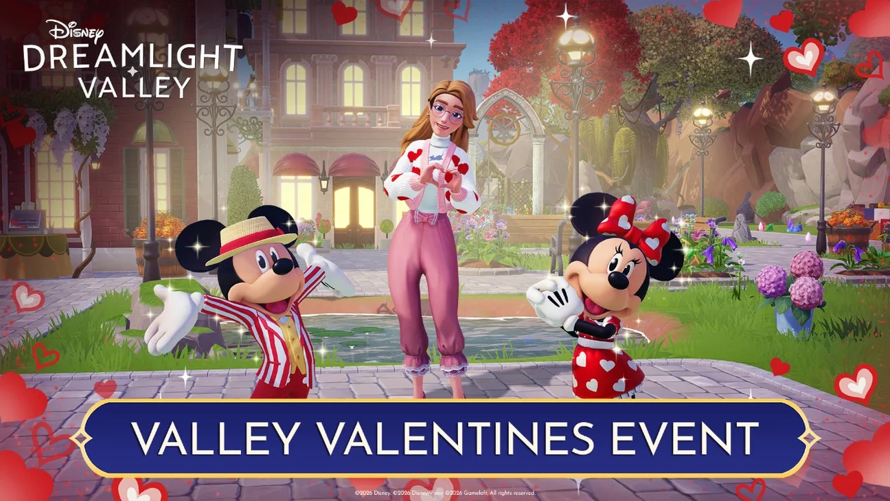 Valentines in the Valley Disney Dreamlight Valley: Event Guide