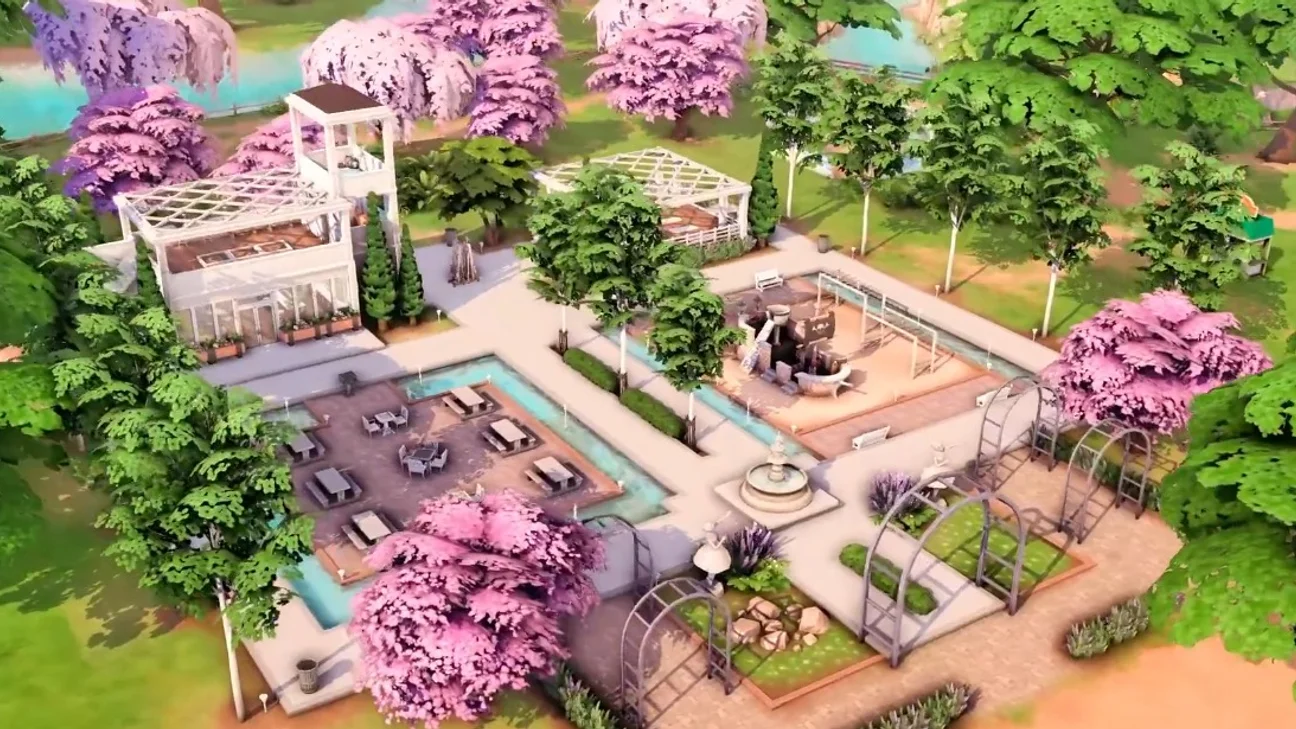Magnolia Blossom Park The Sims 4: Where to find it
