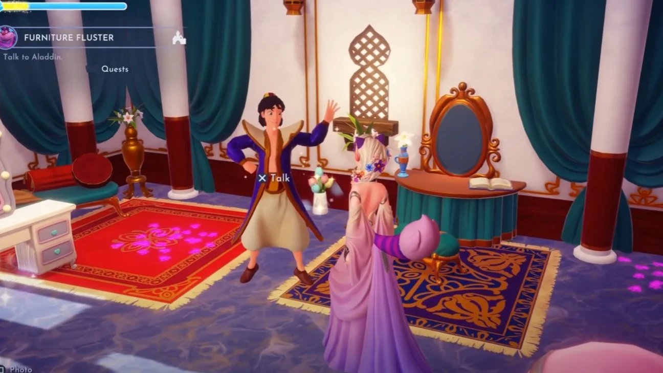 Scompiglio d'arredamento Disney Dreamlight Valley: la missione passo dopo passo