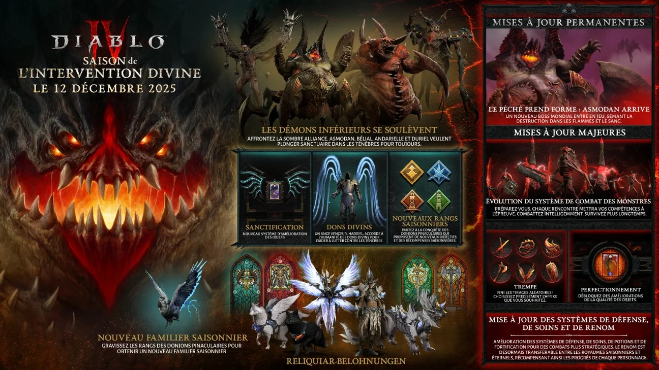Diablo 4 Season 11 Divine Intervention: Release date, launch time, and content