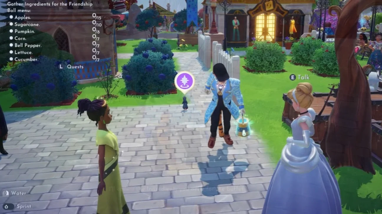 Il Ballo dell'Amicizia Disney Dreamlight Valley: la soluzione