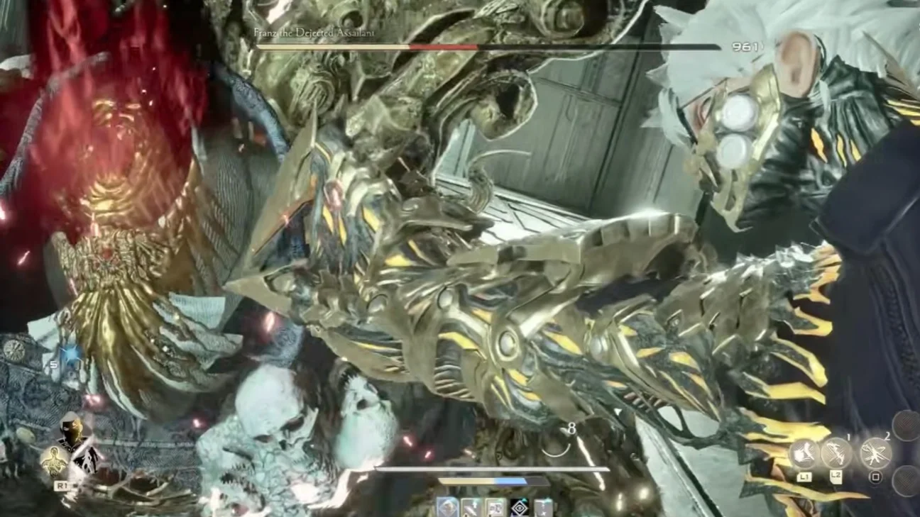 Franz el Asaltante desmoralizado Code Vein 2: Guía de combate