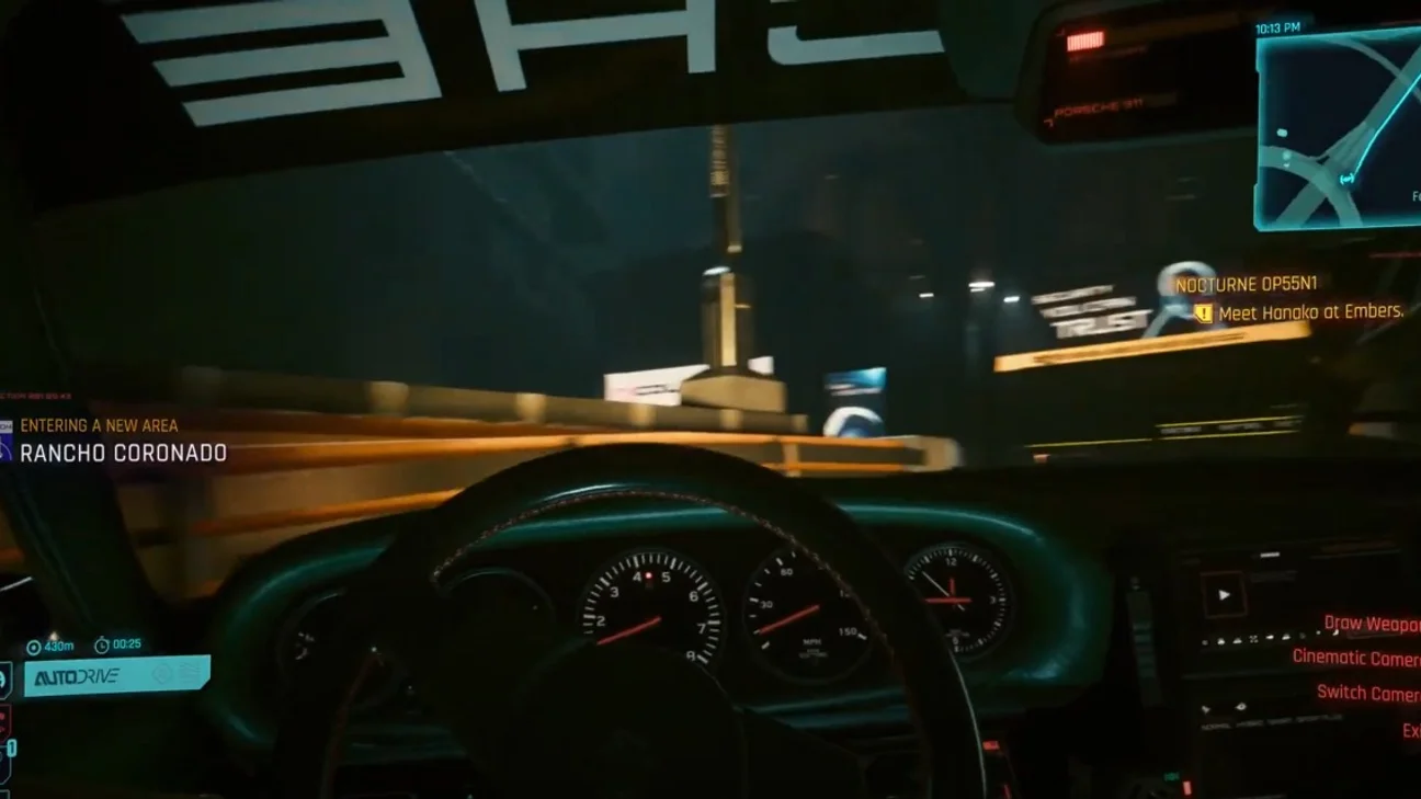 Autodrive Cyberpunk 2077: come funziona?