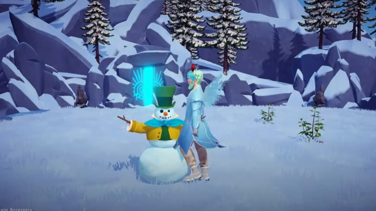 Muñeco de nieve Disney Dreamlight Valley: Cómo hacer uno