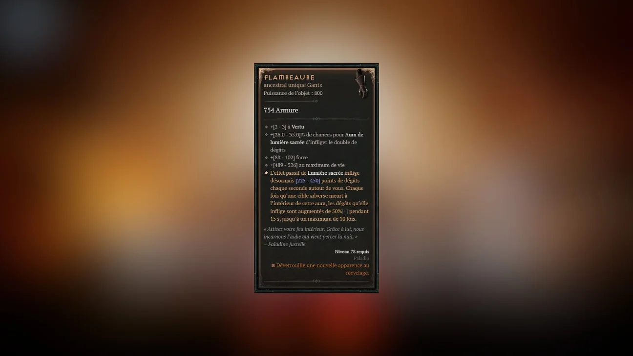 Flambeaube Diablo 4: Wie man ihn bekommt, unser Guide