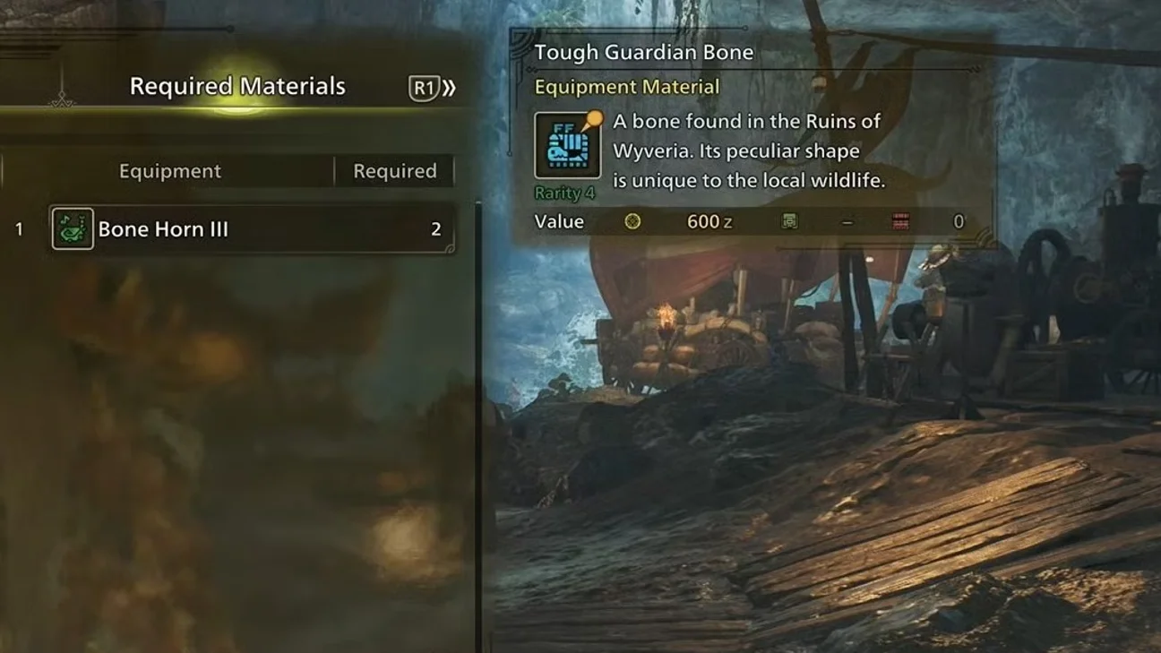 Osso di guardiano robusto Monster Hunter Wilds: dove trovarlo