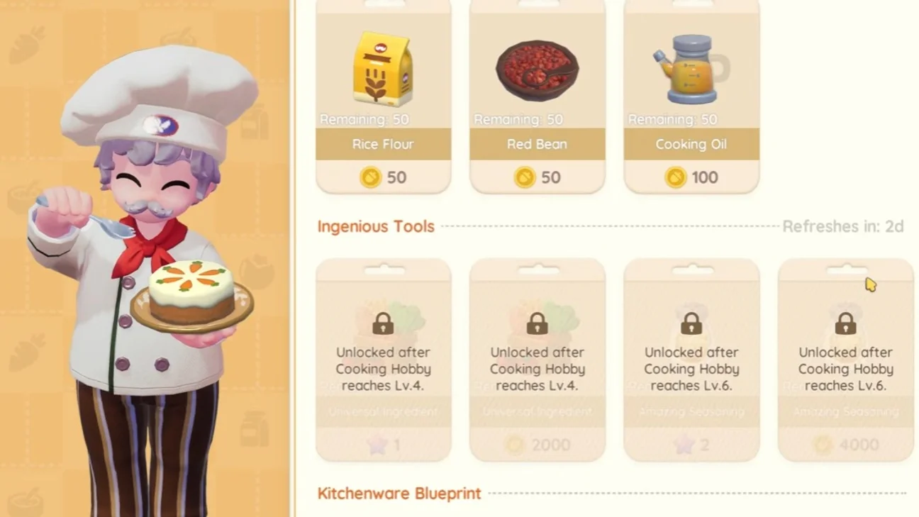 Culinária em Heartopia: desbloqueio, processo e lista de receitas