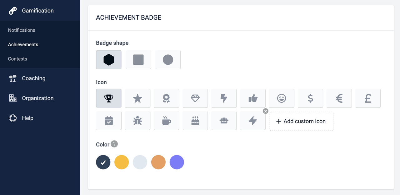 Achievements - Add custom icon