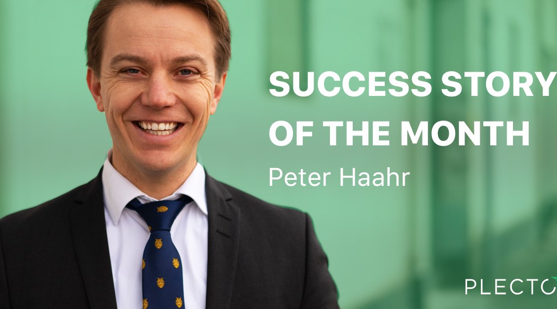 Blog - Peter Haahr as Success Story of April