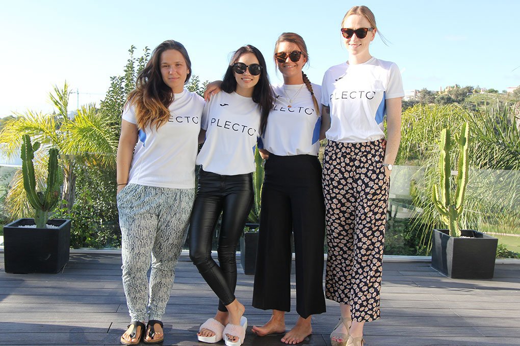 Blog - Some of the Plecto team in Marbella (Spain)