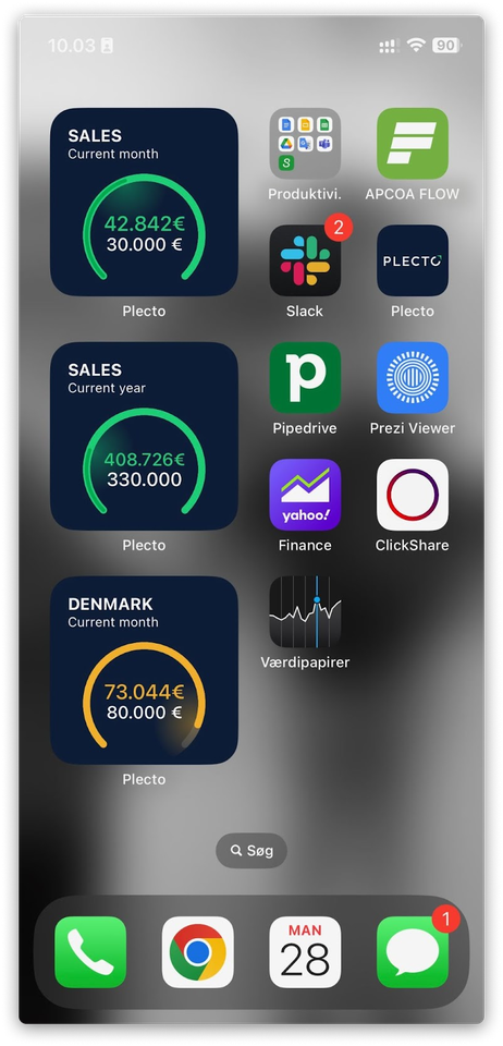 Plecto Mobile App iPhone Widgets Ageras.png