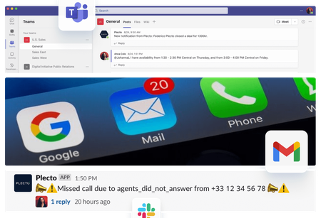 Send notification - Teams, Slack, Email