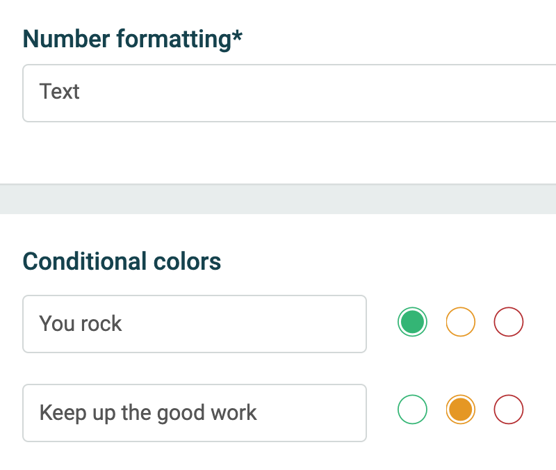 Blog - Limit Dashboard Access - Setting statements colors in Plecto App