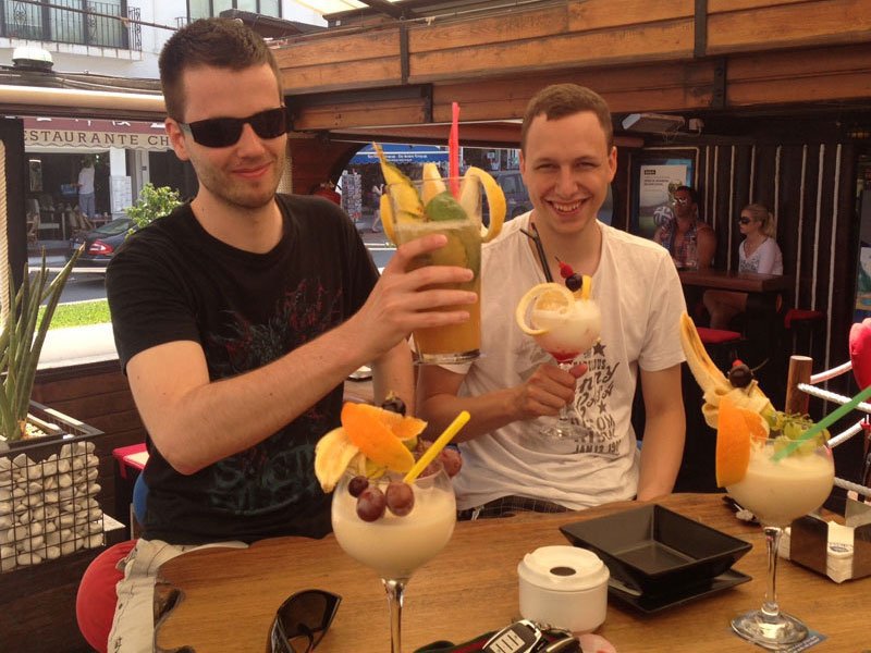 Blog - Kristian and Ales in their trip to Marbella (Spain)