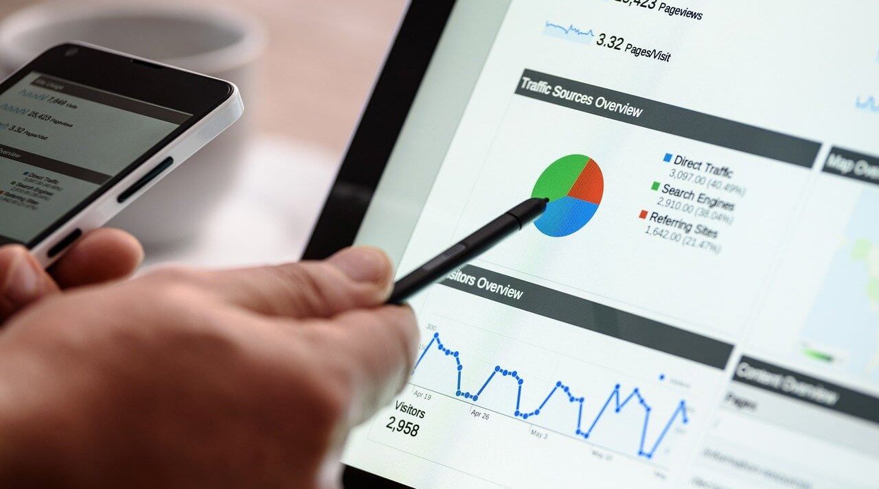 stock photo data analysis