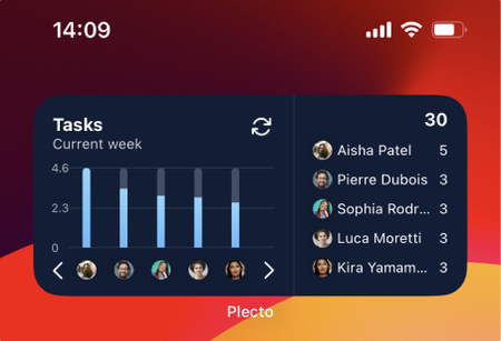 Mobile widgets