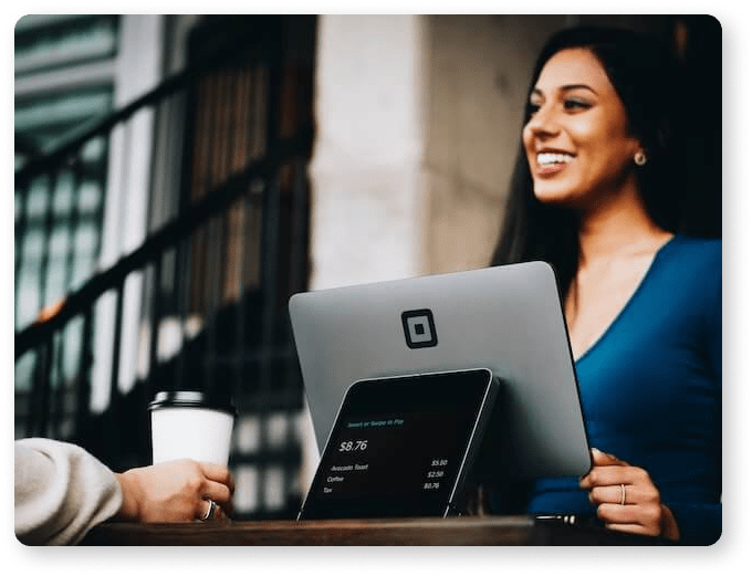 Stock image woman working