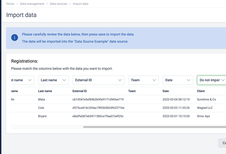 Excel - Import Preview
