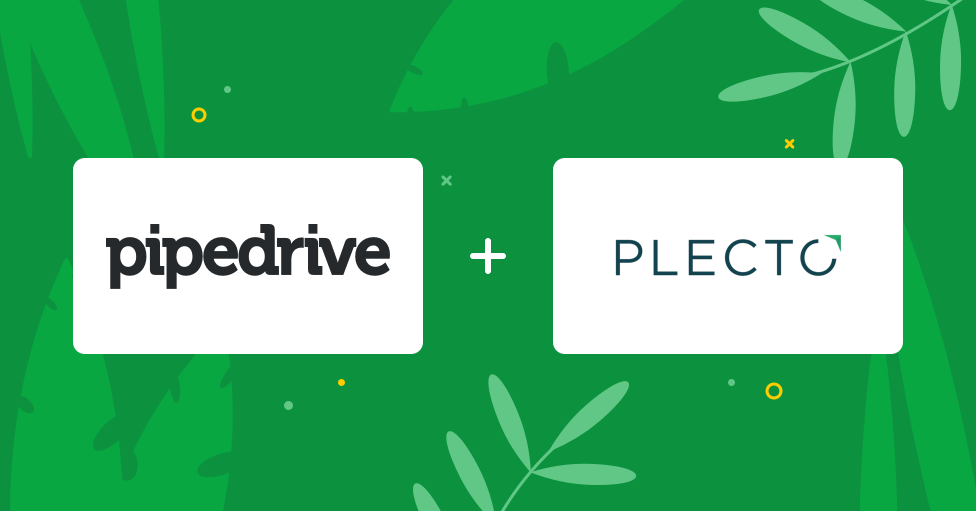 Tracken Sie Ihren Erfolg mit Pipedrive und Plecto