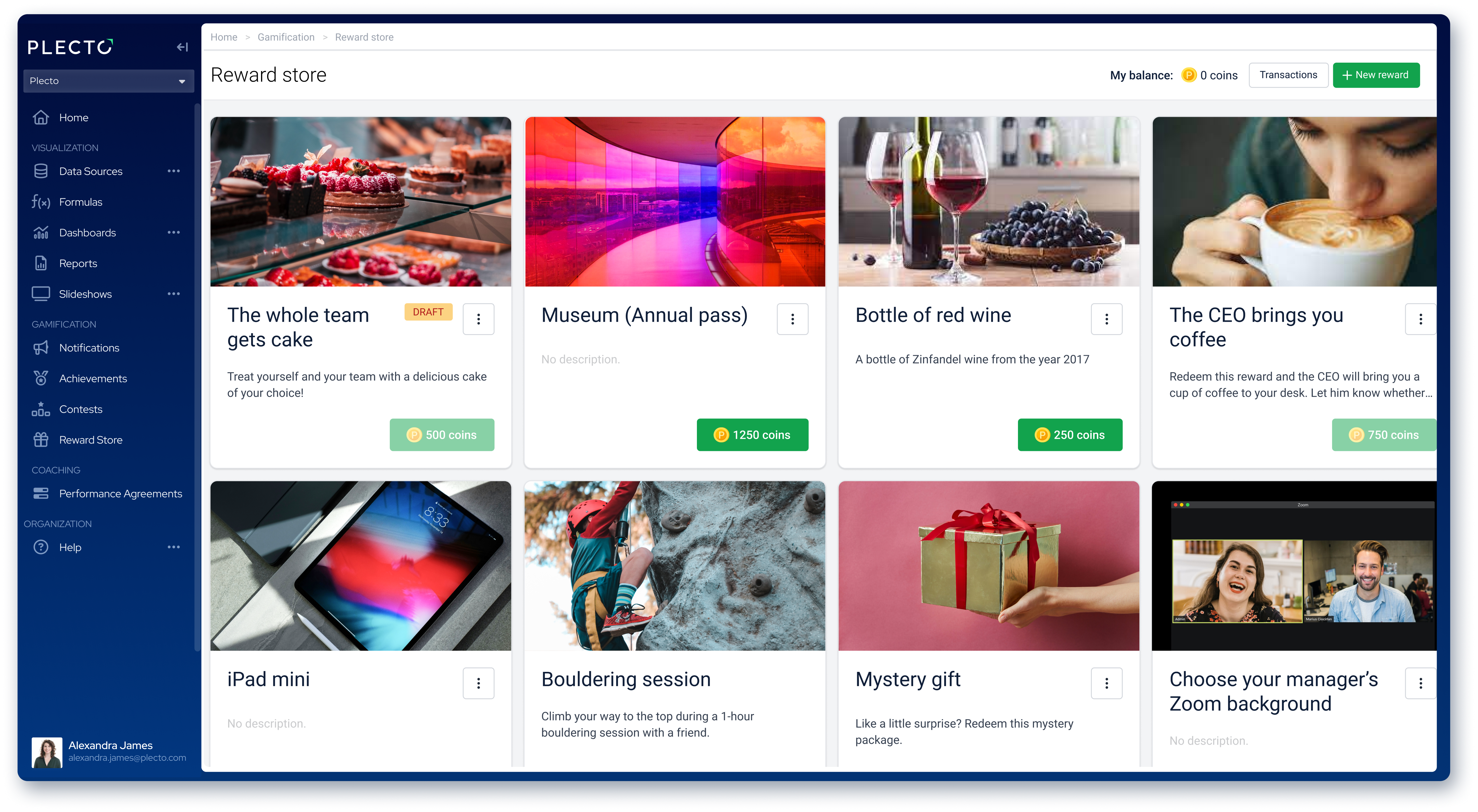 Descubre la Tienda de Recompensas de Plecto