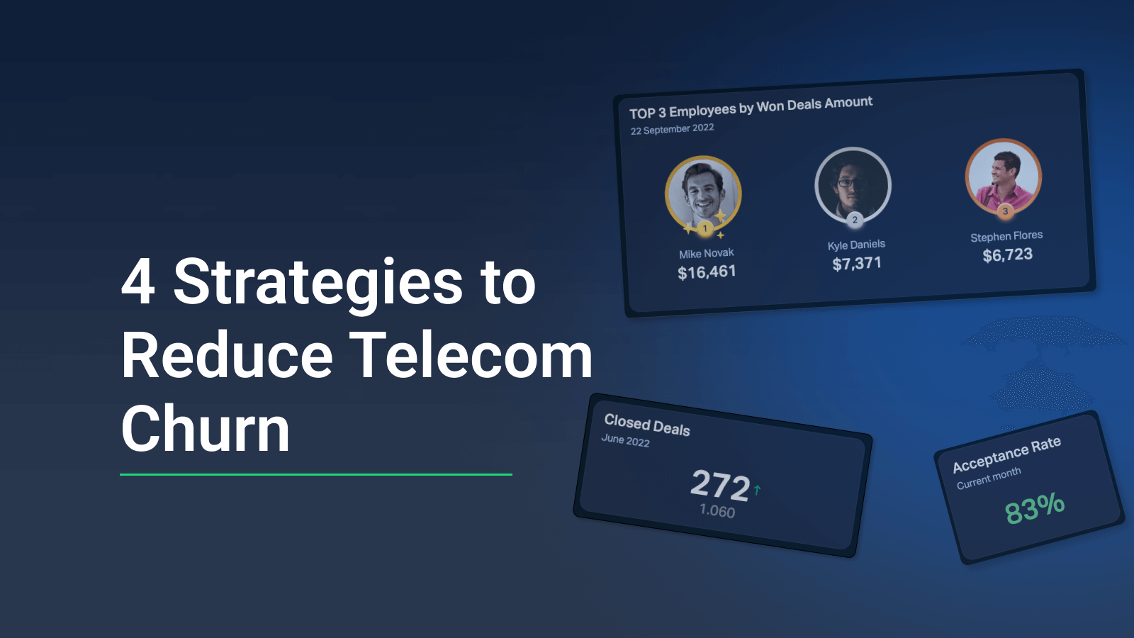 4 strategier til at reducere telecom kundeflugt