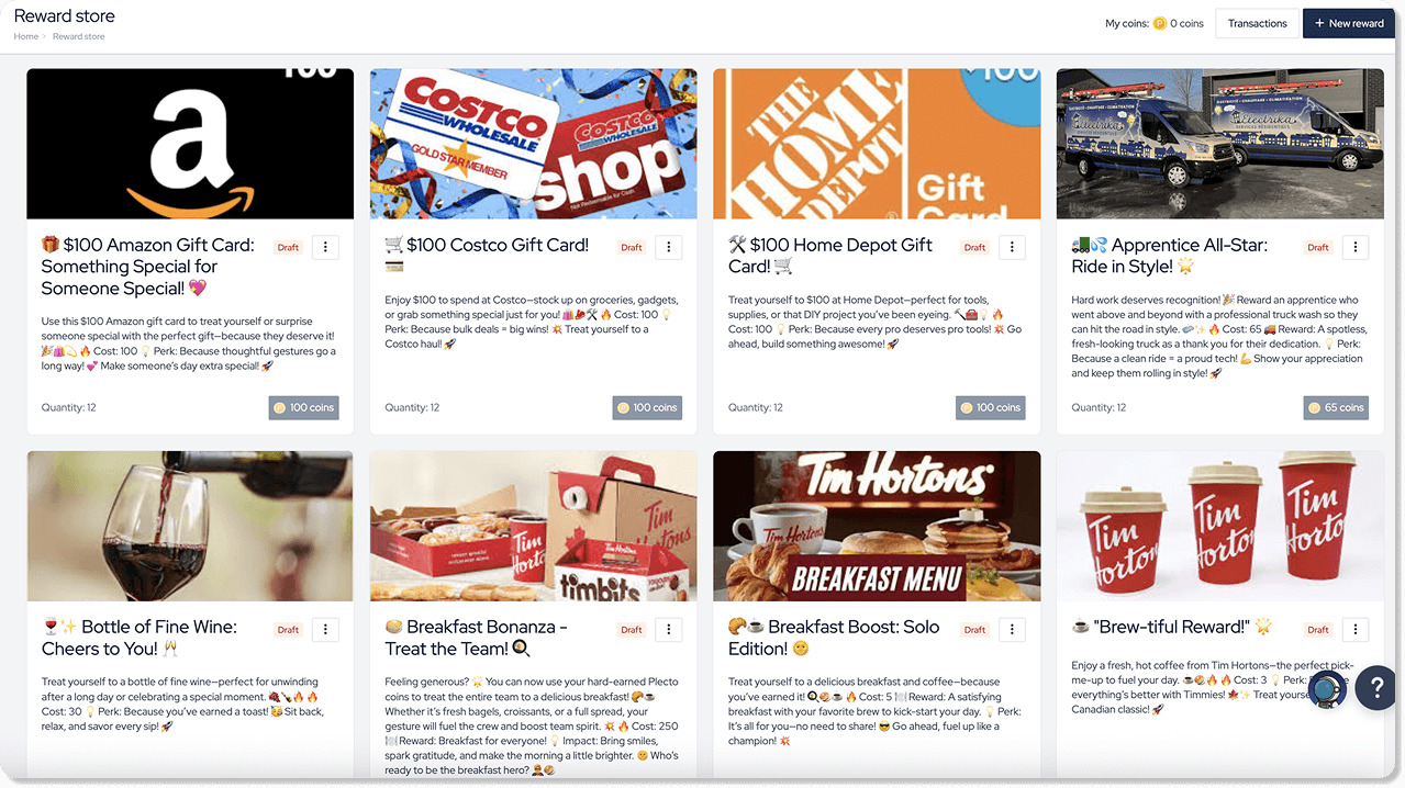 Discover Plecto's Reward Store