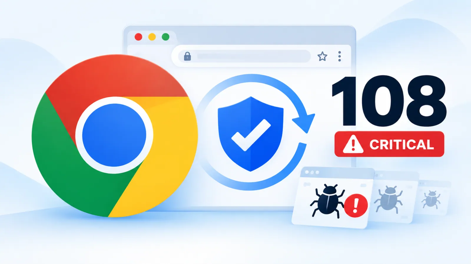 Image for Chrome Patches 108 Vulnerabilities Including Crticial Flaws that Enable Code Execution Attacks