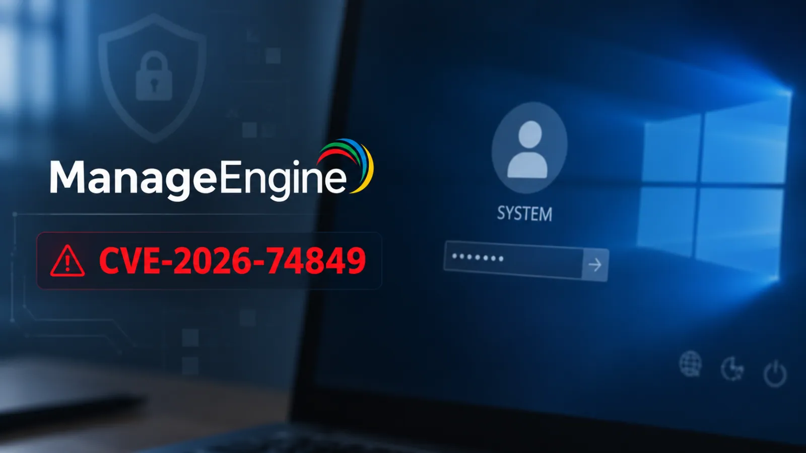 Image for Critical ManageEngine Flaw Lets Attackers Gain SYSTEM Access Through Windows Login Screen