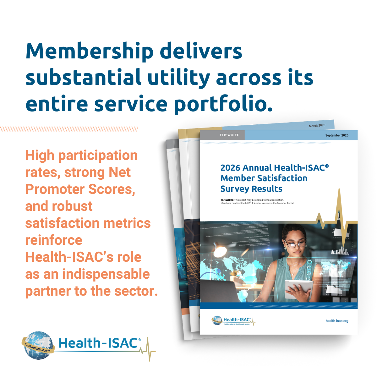 Image for 2026 Annual Health-ISAC® Member Satisfaction Survey Results