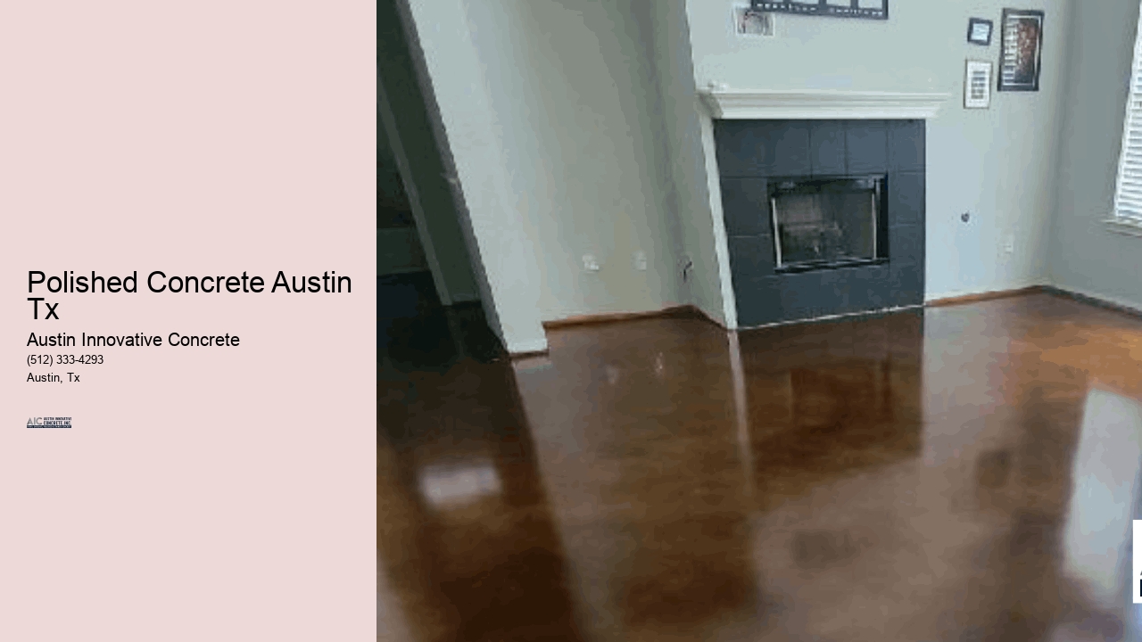 Polished Concrete Austin Tx