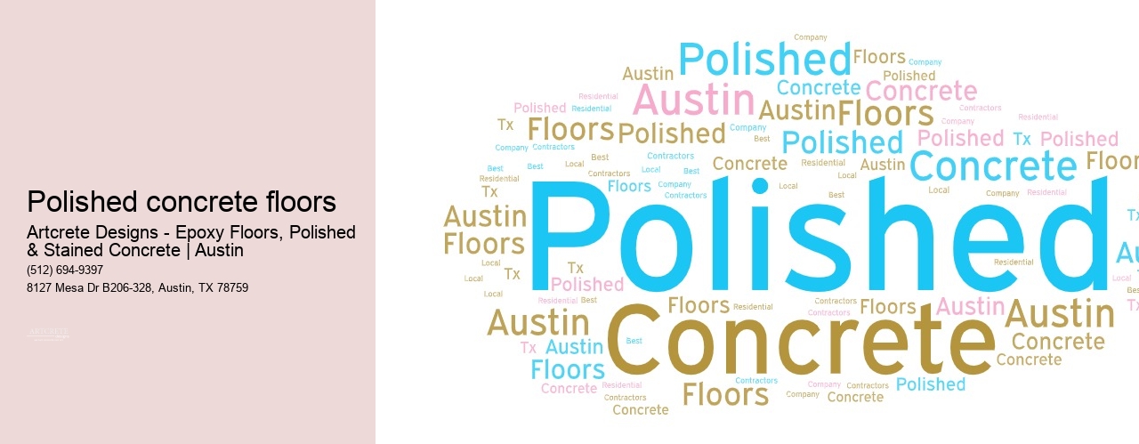 polished concrete floors